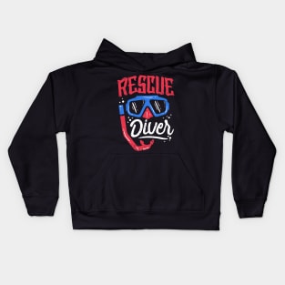 RESCUE DIVER: Rescue Diver Scuba Diving Gift Kids Hoodie